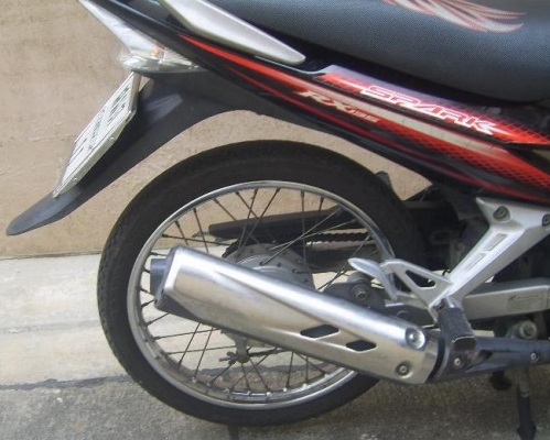 ขาย Yamaha Spark 135cc สีแดง จดทะเบียนปี49  พรบ.หมด ม.ค.56