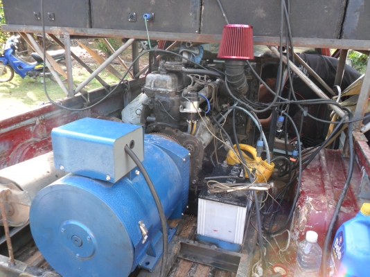 ขายเครื่องปั่นไฟ 10 kva 45.5 A