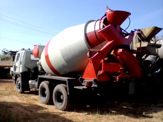 รถโม่ปูนHino FM3MF  245แรงม้า โม่Stetler7คิว สภาพพร้อมใช้