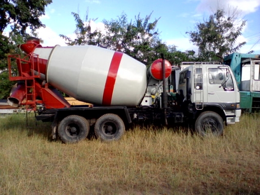 รถโม่ปูนHino FM3MF  245แรงม้า โม่Stetler7คิว สภาพพร้อมใช้