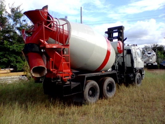 รถโม่ปูนHino FM3MF  245แรงม้า โม่Stetler7คิว สภาพพร้อมใช้