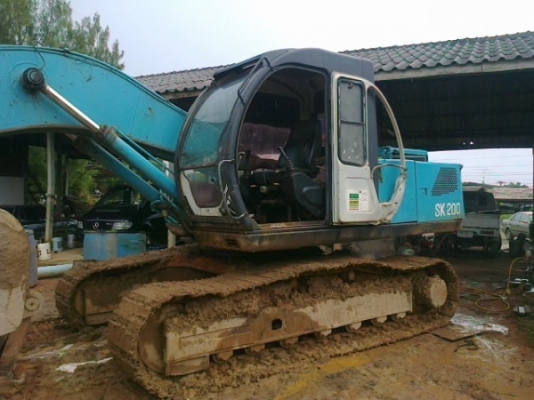 ขายรถแบคโฮKOBELCO sk 200-2 สภาพดีพร้อมใช้ ขายรถแบคโฮKOBELCO sk 200-2 สภาพดีพร้อมใช้