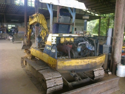ขายรถแบคโฮ KOMATSU pc 40-6 พร้อมลายหัวเจาะสภาพสวยพร้อมใช้