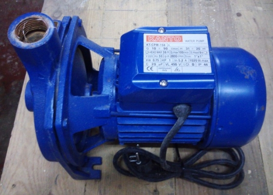 ปั๊มน้ำ KANTO ขนาด ท่อ 1นิ้ว มือสอง ใช้น้อย