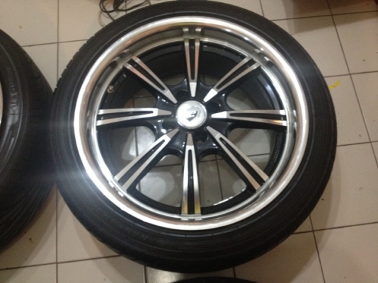 ขายแม็กซ์มือ2 แนว VIP ขอบ 17 4รู100 +ยางปี10 ราคา 10900 บาท