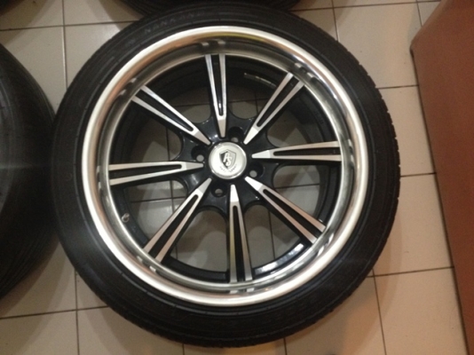 ขายแม็กซ์มือ2 แนว VIP ขอบ 17 4รู100 +ยางปี10 ราคา 10900 บาท