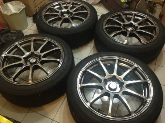 ขายแม็กซ์มือ2 ขอบ18 Advan RS 5 รู 114+ยางปี 11 ราคา 17500 บาท ขายแม็กซ์มือ2 ขอบ18 Advan RS 5 รู 114+ยางปี 11 ราคา 17500 บาท