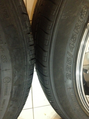 ขายแม็กซ์มือ2 ขอบ18 Advan RS 5 รู 114+ยางปี 11 ราคา 17500 บาท ขายแม็กซ์มือ2 ขอบ18 Advan RS 5 รู 114+ยางปี 11 ราคา 17500 บาท