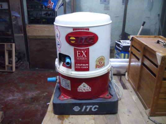 ปั๊มน้ำ ใช้กับบ้าน ITC HTC-125EX เก็บนาน แต่ยังใช้งานได้เป็นอย่างดี