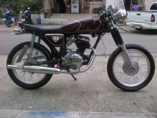 ขายHONDA CG110 Cafe ทะเบียนแท้เลขคอ+เครื่องตรงเอี่ยมๆสวย