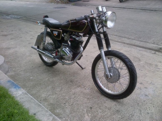 ขายHONDA CG110 Cafe ทะเบียนแท้เลขคอ+เครื่องตรงเอี่ยมๆสวย