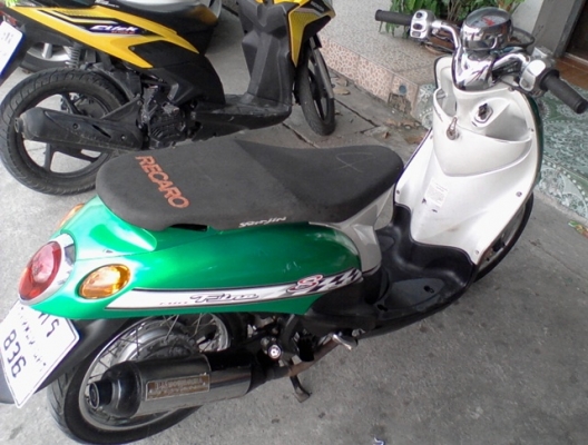 Fino ปี51 ถูกๆตามสภาพ ภายนอกตามรูป เครื่องดีเดิมๆ ท่อผ่าปลาย ดังนิดหน่อย ชุดสีไม่ค่อยสวย ทะเบียนไม่ขาด เอกสารโอนครบ ((รถอยู่ตามแผนที่ จัดส่งได้ทั่วประเทศครับ))