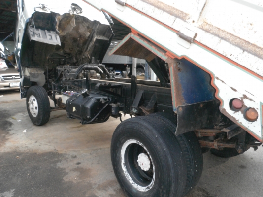 ขายรถ 6 ล้อ ดัมพ์ดิน HINO สมอร์ทอง เครื่อง 195 แรง กระบะเหล็ก คัชซีสวย ขับดี