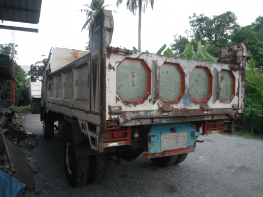 ขายรถ 6 ล้อ ดัมพ์ดิน HINO สมอร์ทอง เครื่อง 195 แรง กระบะเหล็ก คัชซีสวย ขับดี