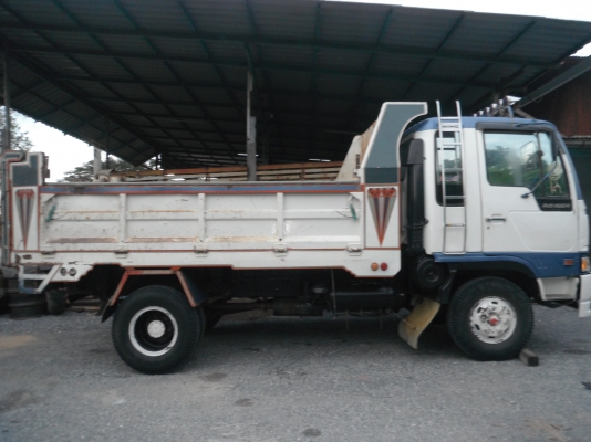 ขายรถ 6 ล้อ ดัมพ์ดิน HINO สมอร์ทอง เครื่อง 195 แรง กระบะเหล็ก คัชซีสวย ขับดี