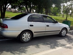 ขาย Toyota corona  ท้ายโด่ง  1994  เดิมๆ ติดแก๊ส แล้ว