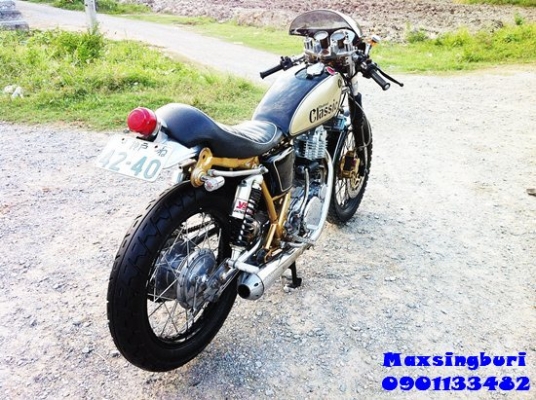 แม็กสิงห์บุรี//SR400 ปี99 แต่ง คาเฟ่+ไอ้โม่ง หล่อๆ โหดๆ สวยๆ อินวอย 69000 ด่วน