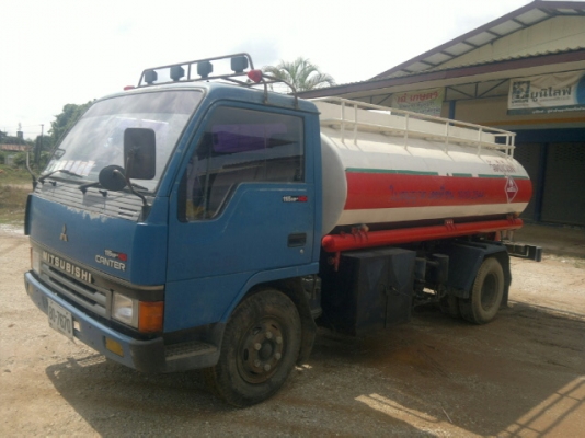 ขายรถน้ำ6 ล้อ 6000 ลิตร MITSUBISHI 115 แรง ปี38 เกียร์สั้น ใช้ปั้มปั่นสเปร์ดูด-ฉีดในตัว