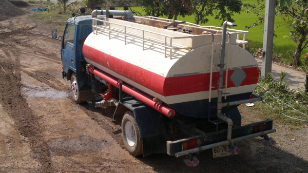 ขายรถน้ำ6 ล้อ 6000 ลิตร MITSUBISHI 115 แรง ปี38 เกียร์สั้น ใช้ปั้มปั่นสเปร์ดูด-ฉีดในตัว