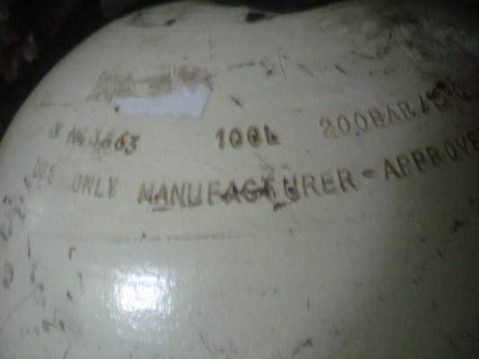 ถัง NGVแท้จุใบละ100ลิตรมี6ใบหมดอายุ2023ขายถูกใบละ3,000บาท