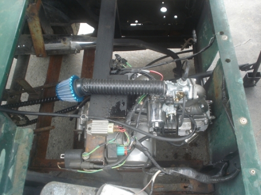 รถกอล์ฟเครื่องมอไชด์ป้ายแดงมีเกียร์ถอยหล่อตามซอยหรือสนามกอล์ฟแรงสุดๆๆๆๆ