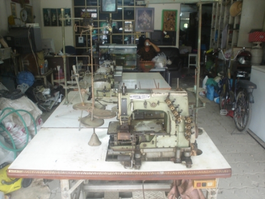 จักรเย็บผ้าราคาถูกJUKIของแท้มี 5 ตัวตามรูปเปิดโรงงานได้เลยขายเหมา