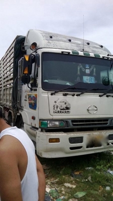 รถฮีโน่ 12 ล้อ เปอร์เฟีย รั้ว เพลาเดียว  320 แรงม้า ปี 50  สนใจติดต่อ 081 - 6079515