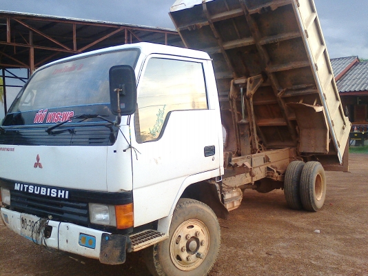 Mitsu Canter115 ดั้ม Fหน้า Fหลัง แอรเย็น ภายในสวย