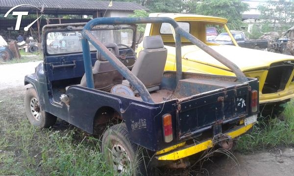 ขายรถจิ๊บหน้ากบเครื่องนิสสันSD22ดีเซลโฟร์วิล4x4ใช้ได้(ไม่มีทะเบียน))ขายตามสภาพ