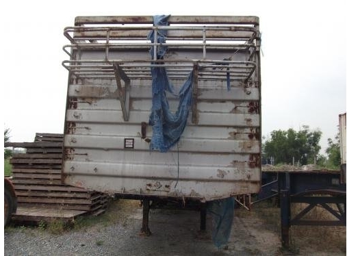 หางเทลเร่อสามมิตรไม่ดั้ม 2เพลา ยาว11เมตร