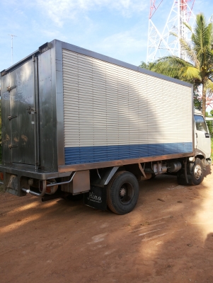 ขายตู้แห้งสแตนเลส ใส่ hino fc