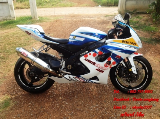 SuZuKi Gsxr1000 k6 (ปี 2006) เอกสารสรรพสามิตรสวย/ท่อโยชิแท้/เครื่องดีสีสวย  250000 บาท