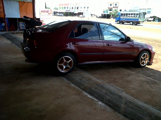 1994 HONDA, CIVIC 1.5 LX (4Dr) โฉม เตารีด 4 ประตู สีเทา เกียร์ออโต้ ทะเบียน กรุงเทพฯ