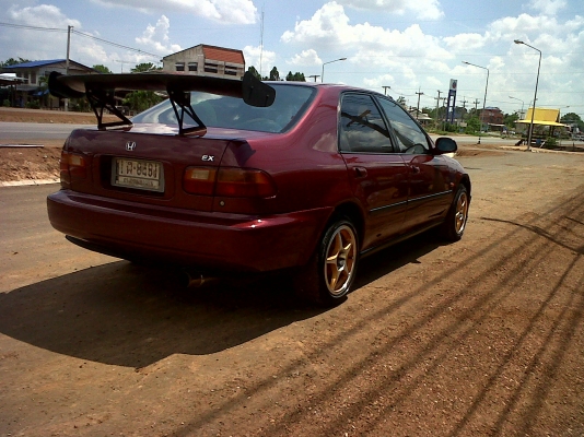 1994 HONDA, CIVIC 1.5 LX (4Dr) โฉม เตารีด 4 ประตู สีเทา เกียร์ออโต้ ทะเบียน กรุงเทพฯ