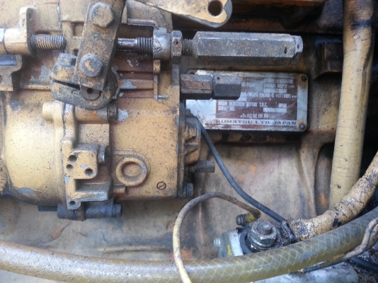 KOMATSU 507 ไม่มีเล่มทะเบียน  ยางใหม่