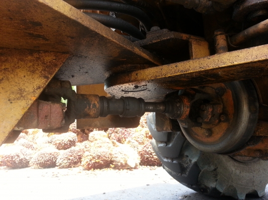 KOMATSU 507 ไม่มีเล่มทะเบียน  ยางใหม่