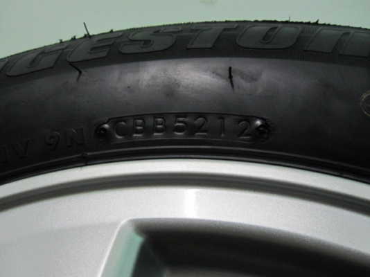 ขายล้อแม็ก Honda Civic พร้อมยางถอดป้ายแดง วิ่งแค่ 50 โล