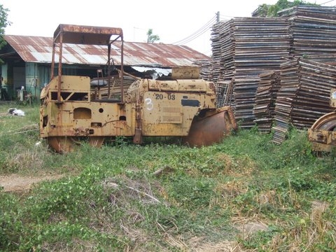 ขายรถบดล้อยาง ขายเหมา หลายรายการ