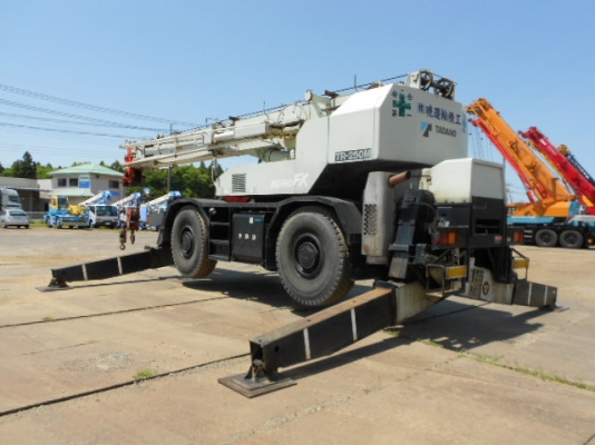 ขายเครน TR250M-5 สภาพดี เก่านอกญี่ปุ่นแท้ ราคาโอเค สนใจติดต่อเจี๊ยบเลยค่ะ 087-3310254  ค่ะ