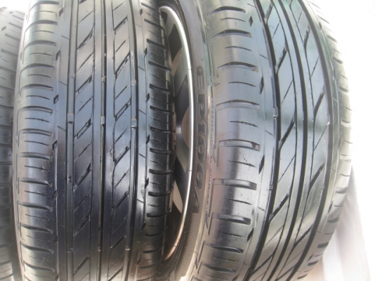 ขายล้อแม็ก Honda city 16"x6" et53 4รู100 +ยางปี 10 (081-3747940)