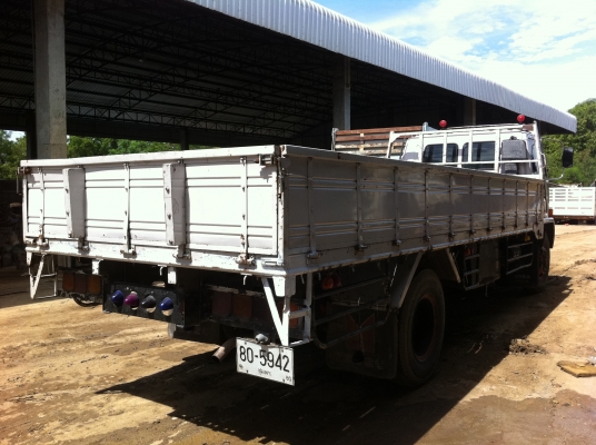 ขายรถบรรทุก 6 ล้อ ISUZU FRR กระบะคาร์โก้ เครื่อง 6BG1-175 แรงม้า ยางดี แอร์ เบรกทิฟฟี่ ทะเบียนพร้อมโอน