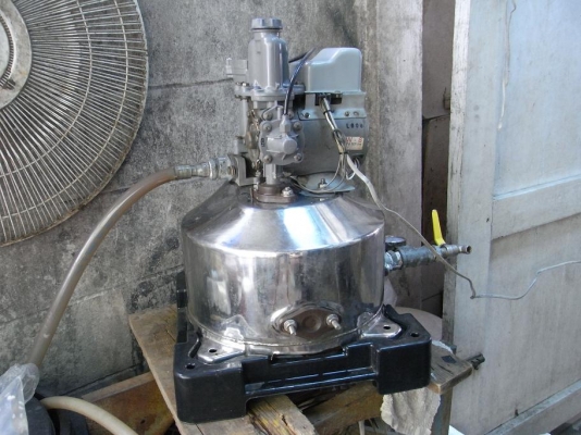 ขายปั้มน้ำ Hitachi 100 W ถังสแตนเลสสภาพสวย พร้อมใช้งาน รับประกันคุณภาพ ดูประวัติขายผมได้ครับ