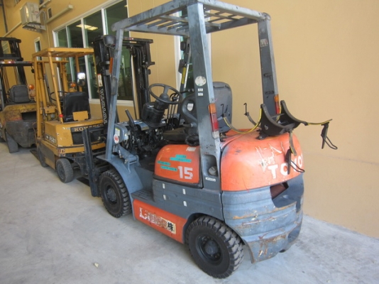 ขาย รถยก TOYOTA 1.5 ตัน รุ่น 6FG15 (LPG) มือสองญี่ปุ่น