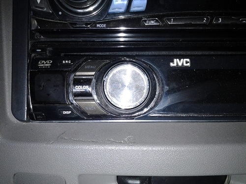 ขายเครื่องเล่นติดรถยนต์ JVC DVD MP3 USB2.0