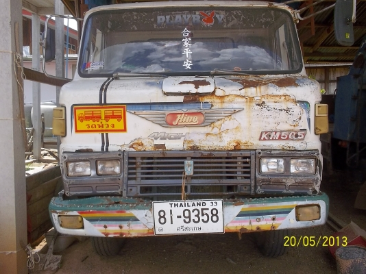 ขาย6ล้อกลางฮีโน่KM505เครื่อง4สูบ 117แรงม้า หางปลาทะเบียนเอกสารพร้อมโอน