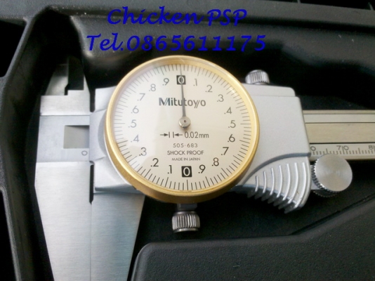 เวอร์เนีย Mitutoyo Made in JAPAN  แท้ ๆ แบบเข็ม ขนาด 6 นิ้ว