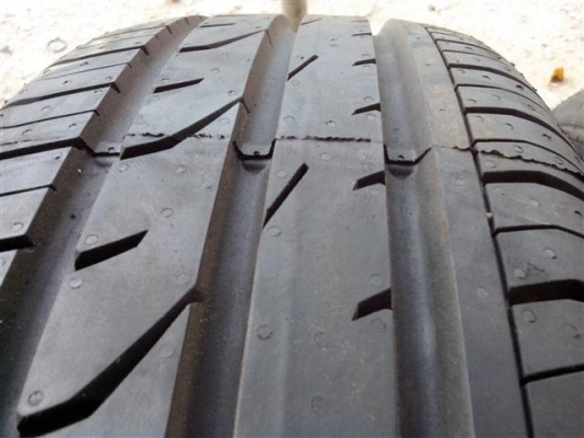 ยางขอบ 15 continental 195 65 15 ถอดป้ายแดงใหม่ๆเอี่ยม