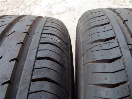 ยางขอบ 15 continental 195 65 15 ถอดป้ายแดงใหม่ๆเอี่ยม