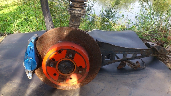 ขายชุดปั๊มพร้อมจานแปลงแล้ว ใส่HONDA ACCORD ปี93-94 มีโช๊คสตัสปรับเกลียวด้วย สนใจโทร 0915195549 เดี่ยวโมบาย