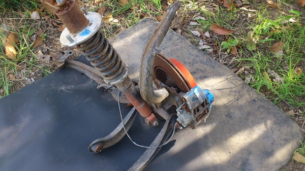 ขายชุดปั๊มพร้อมจานแปลงแล้ว ใส่HONDA ACCORD ปี93-94 มีโช๊คสตัสปรับเกลียวด้วย สนใจโทร 0915195549 เดี่ยวโมบาย